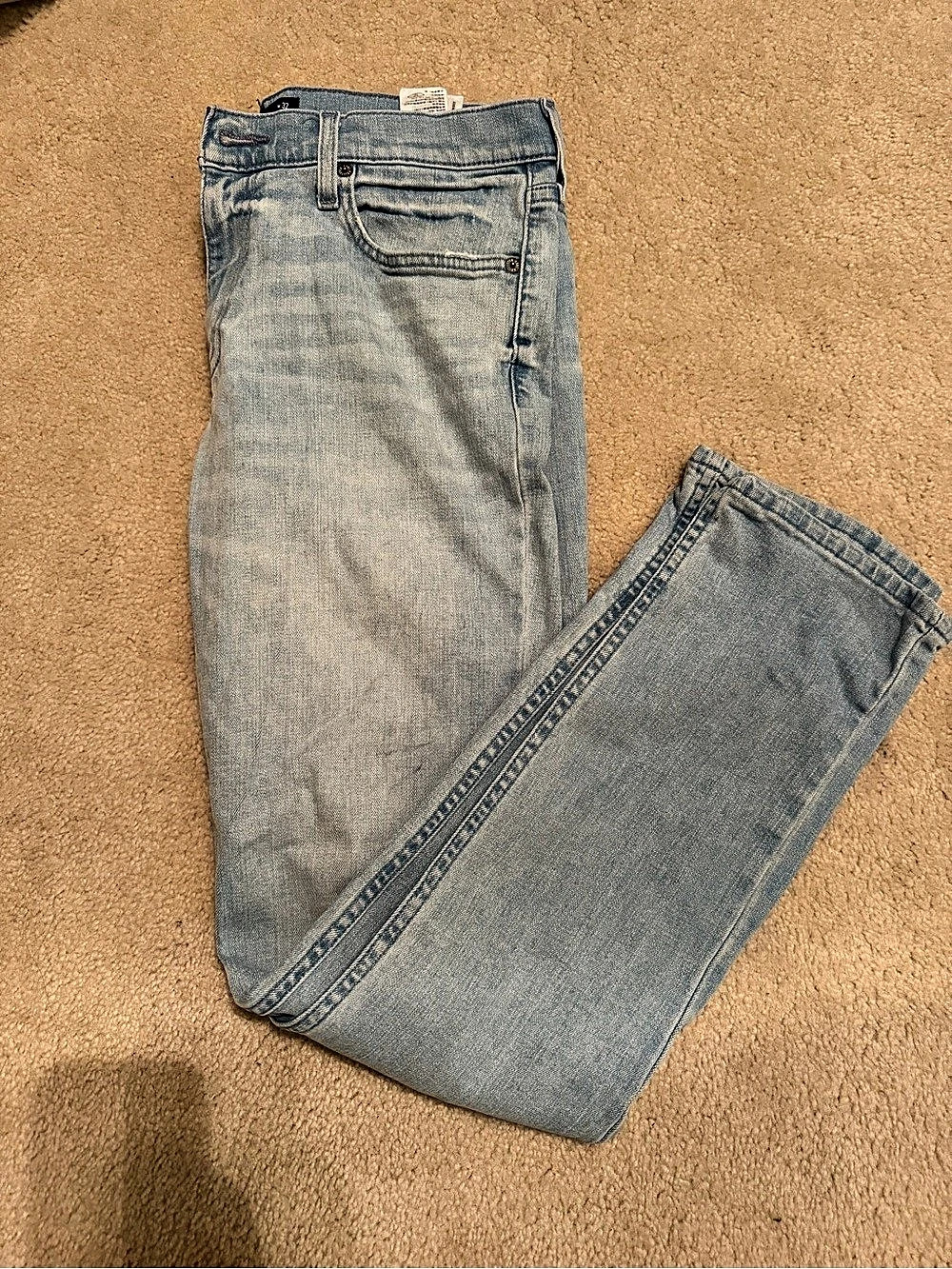 Hollister Slim Straight Men's Jeans Waist 32 Blue